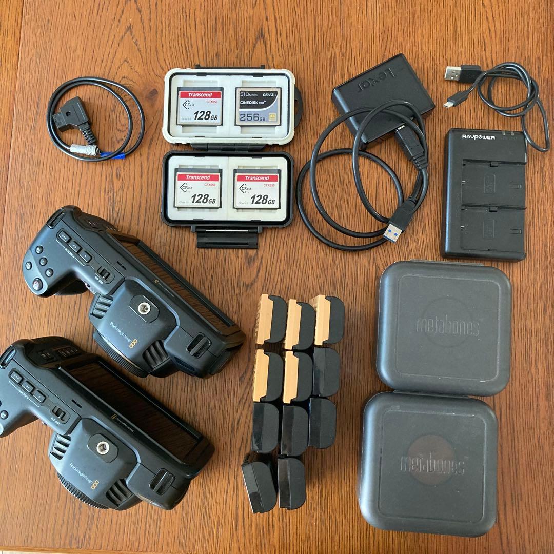 Blackmagic Design Pocket 4K 2台&周辺機器セット