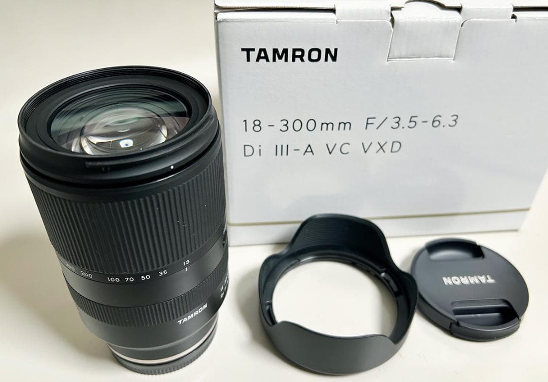 レンズ(ズーム) Tamron 18-300mm f3.5-6.3 Di III-A VC VXD