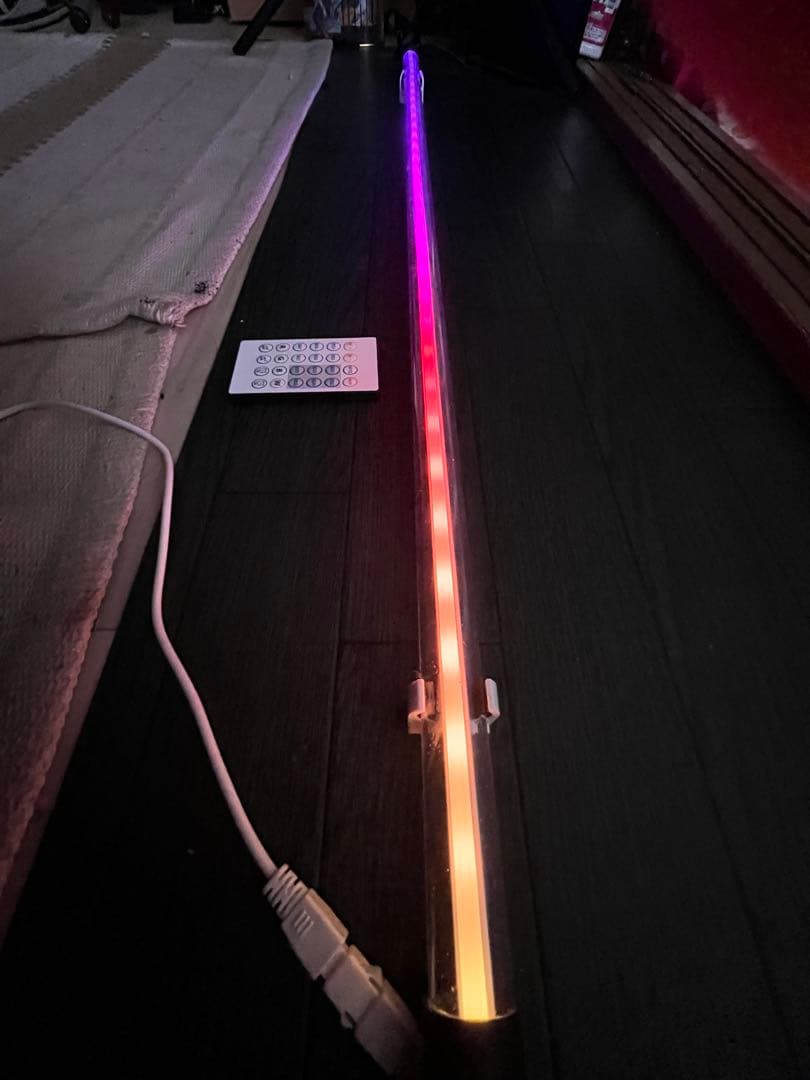 ハイエースLED次世代RGBサウンドライトセーバー3本