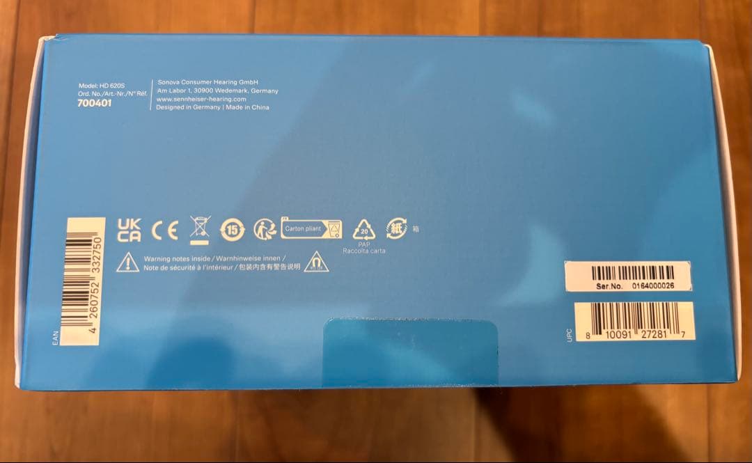 SENNHEISER HD620S 純品バランスケーブル付