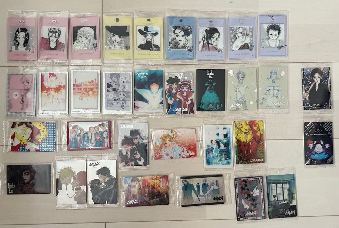 矢沢あい ツインウエハース メタリックプラカード コンプリート バラ売り可