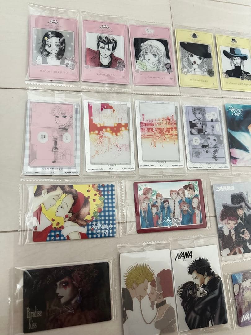 矢沢あい ツインウエハース メタリックプラカード コンプリート バラ売り可