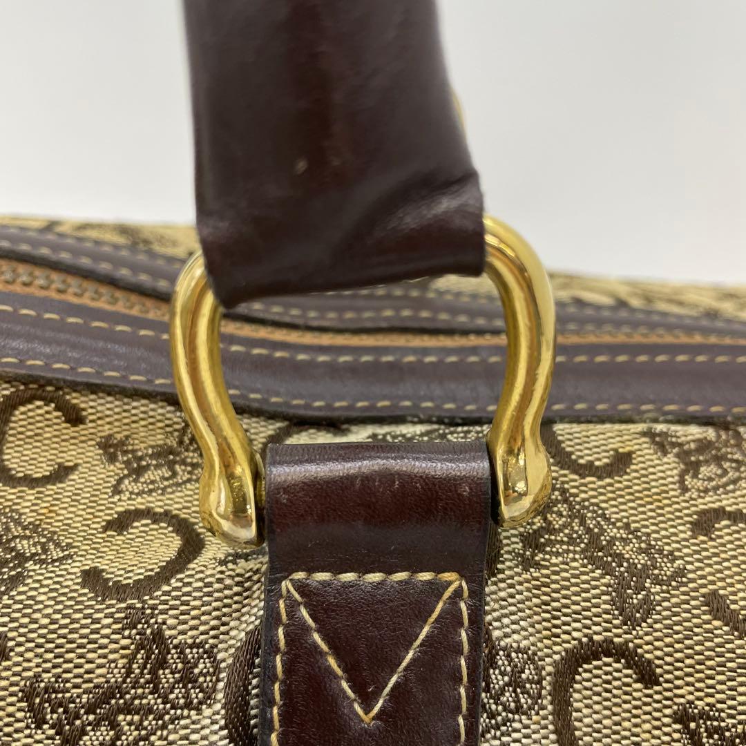 セリーヌ ハンド ボストンバッグ Cマカダム 旅行 ビジネス FU219