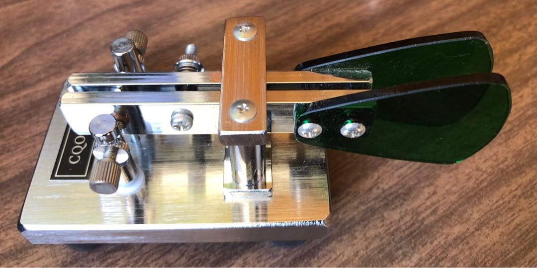 CQOHM CW-ONE-jrモールス通信パドル 電鍵