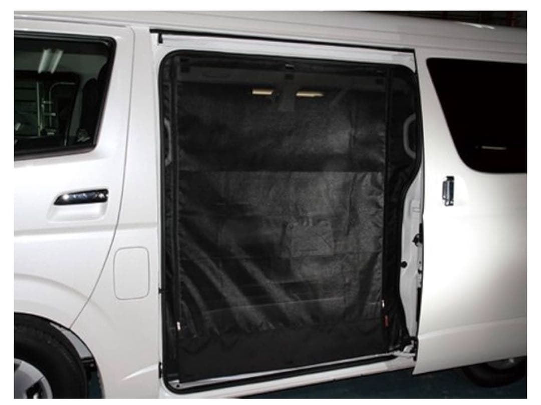 ハイエース　網戸　サイド・リア防虫ネット　マルチサンシェードセット