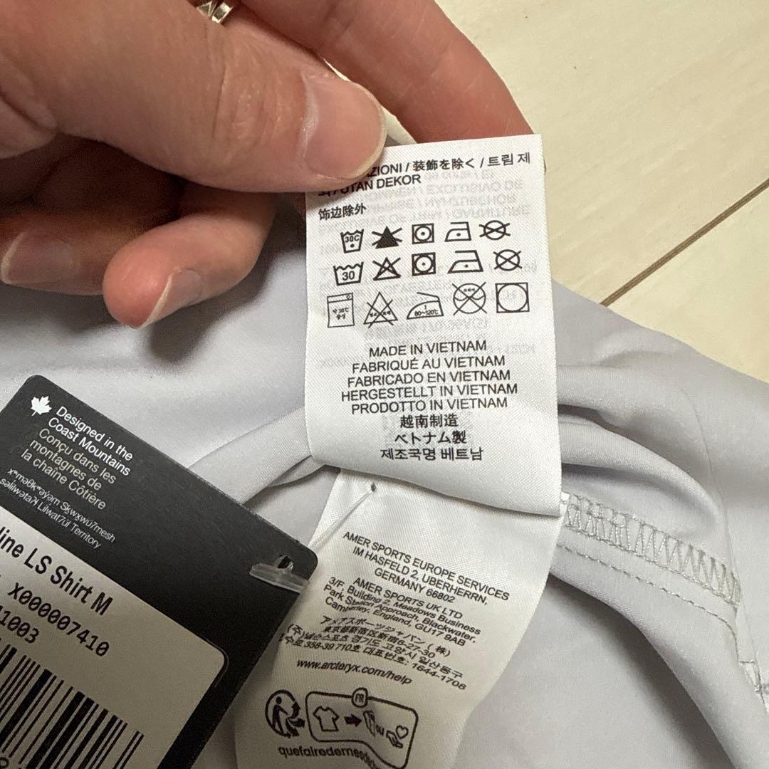 [新品] アークテリクス スカイライン LSシャツ メンズS ソリチュード