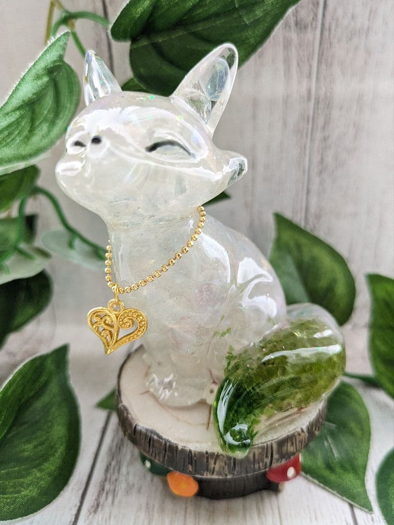 【つる927】アクアマリンのかばちゃん形オルゴナイト☆他６点