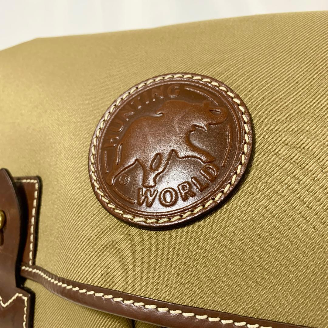 【A4収納可】HUNTING WORLD サファリトゥデイ メッセンジャーバッグ