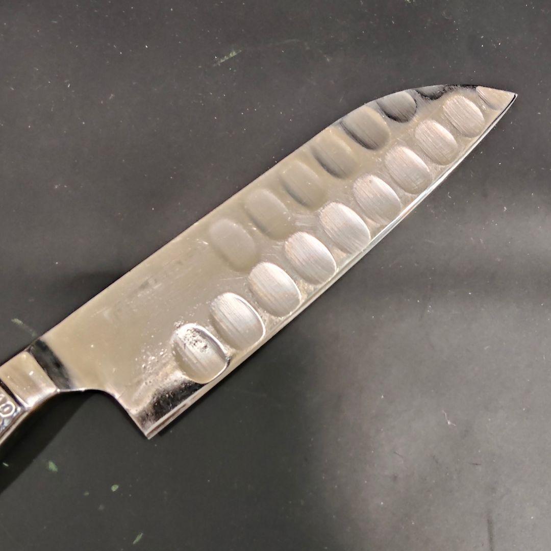 のん品グレステン Mタイプ 三徳 17cm 817TM 包丁 研ぎ済み