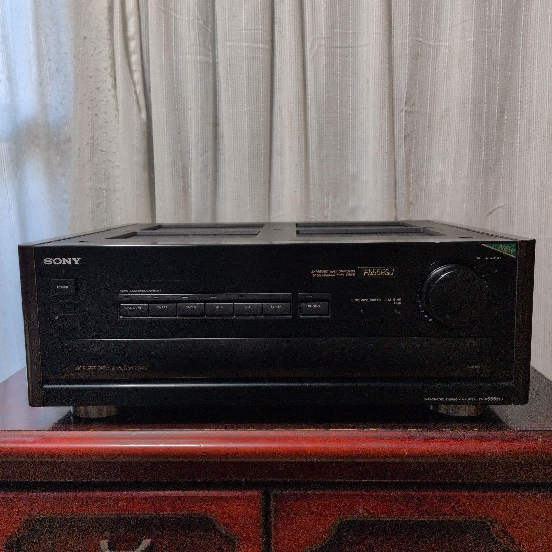 SONYプリメインアンプTA−F555ESJ　リモコン・取説付き(コピー）