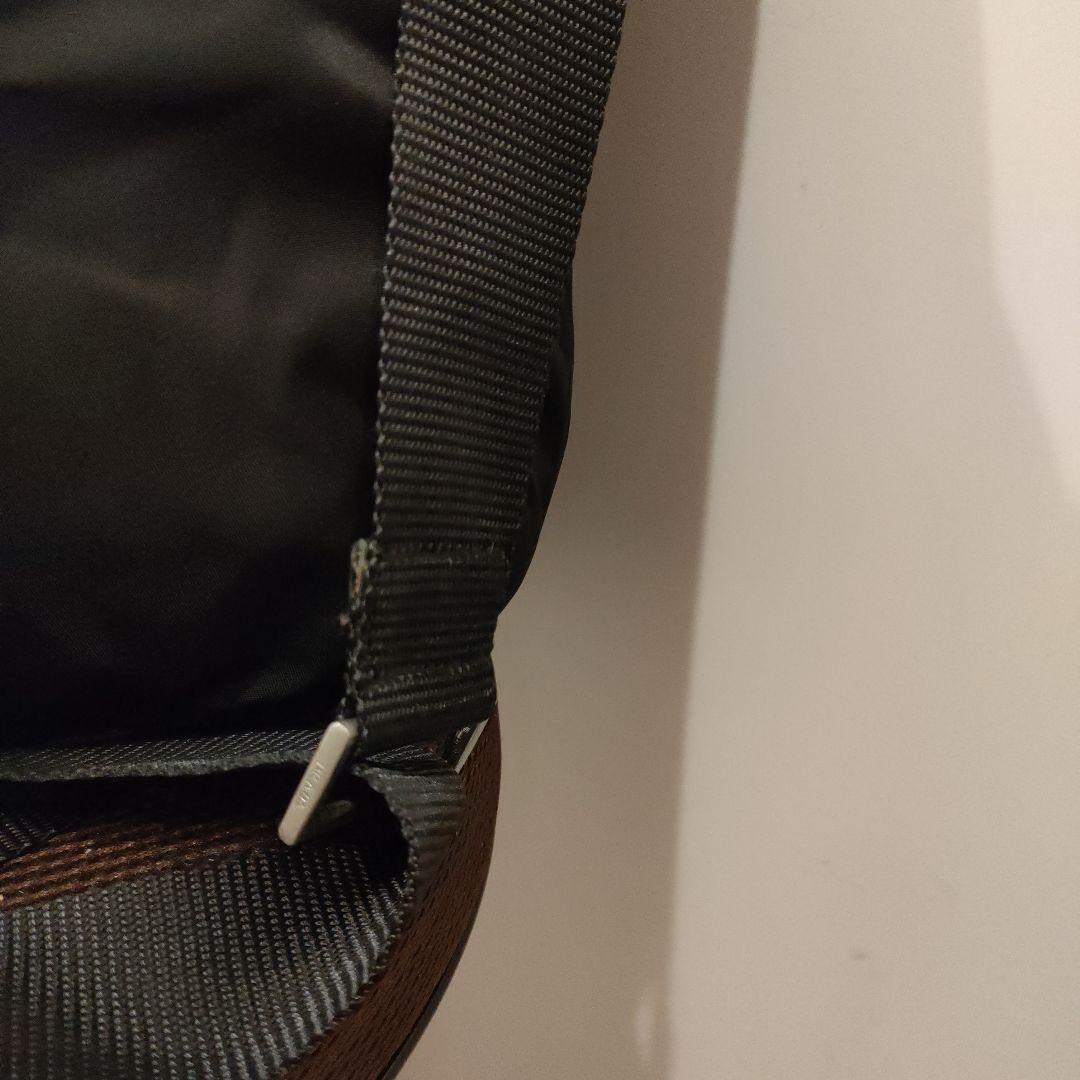 PRADA プラダ メッセンジャーバッグ ブラック 三角ロゴ