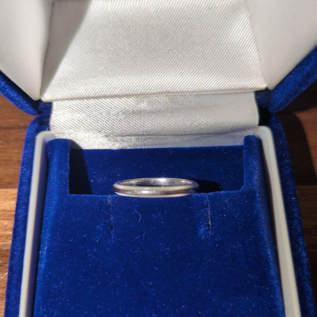 ティファニー　プラチナバンドリング