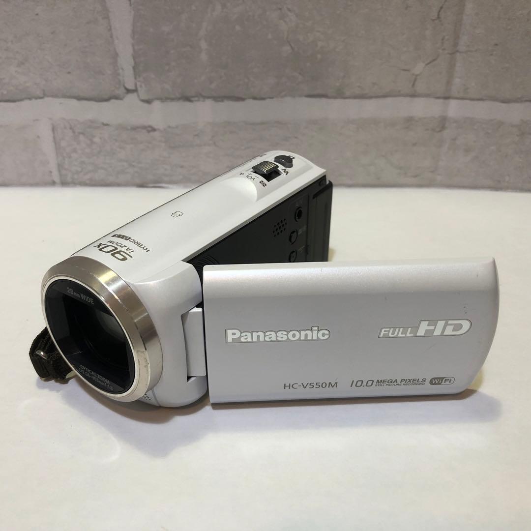 Panasonic　HC-V550M　ビデオカメラ 動作確認済み　液晶難有り