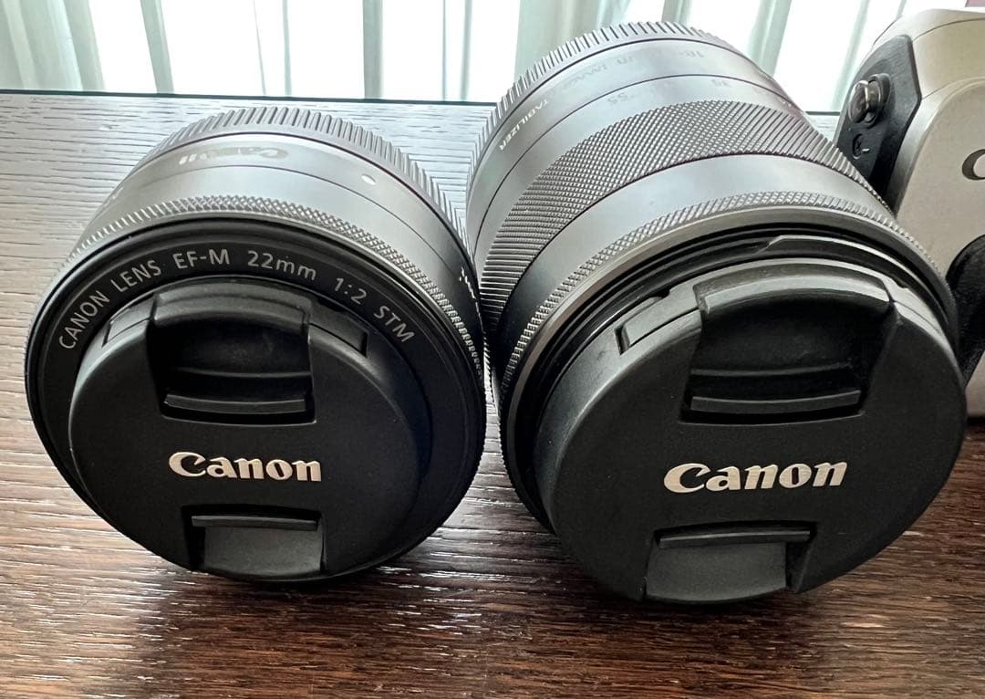 【Tsuki】Canon EOS M ミラーレスカメラ ダブルレンズキット