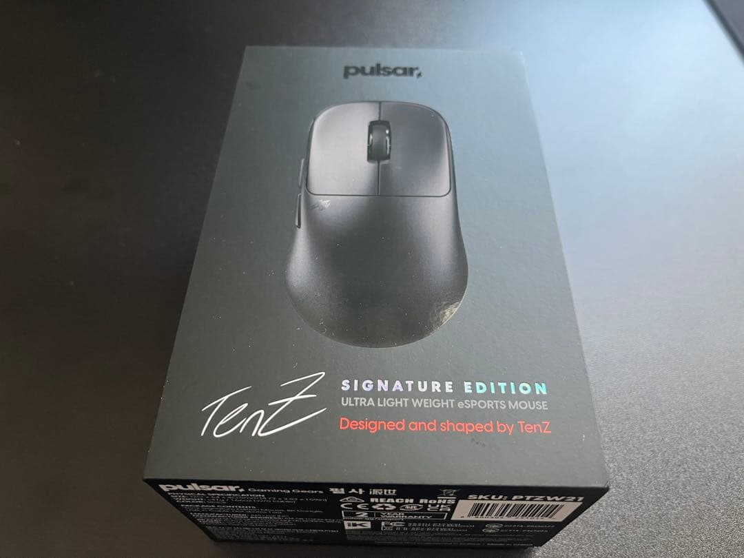 Pulsar TenZ Signature Edition-ゲーミングマウス