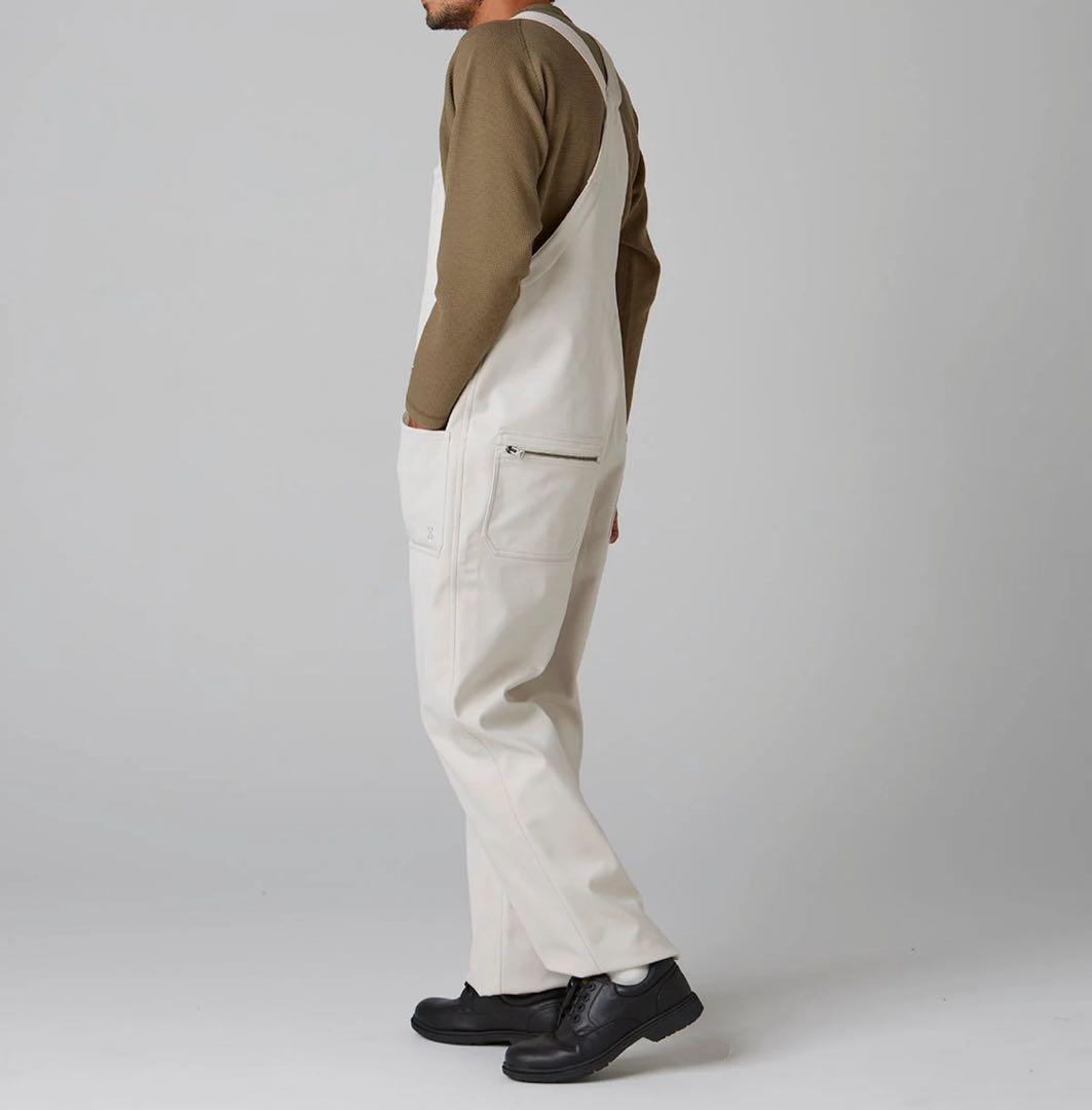 BLUCO/ブルコ　STRETCH WARM OVERALL アイボリー　XL