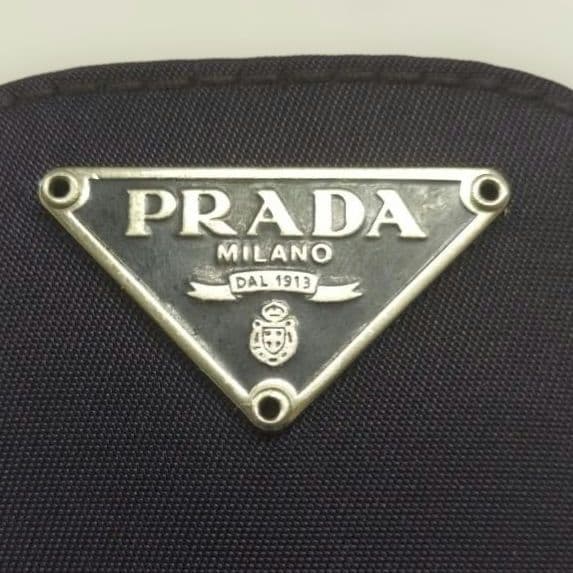 JBE07-8 プラダ シガレットケース トライアングル 携帯ケース