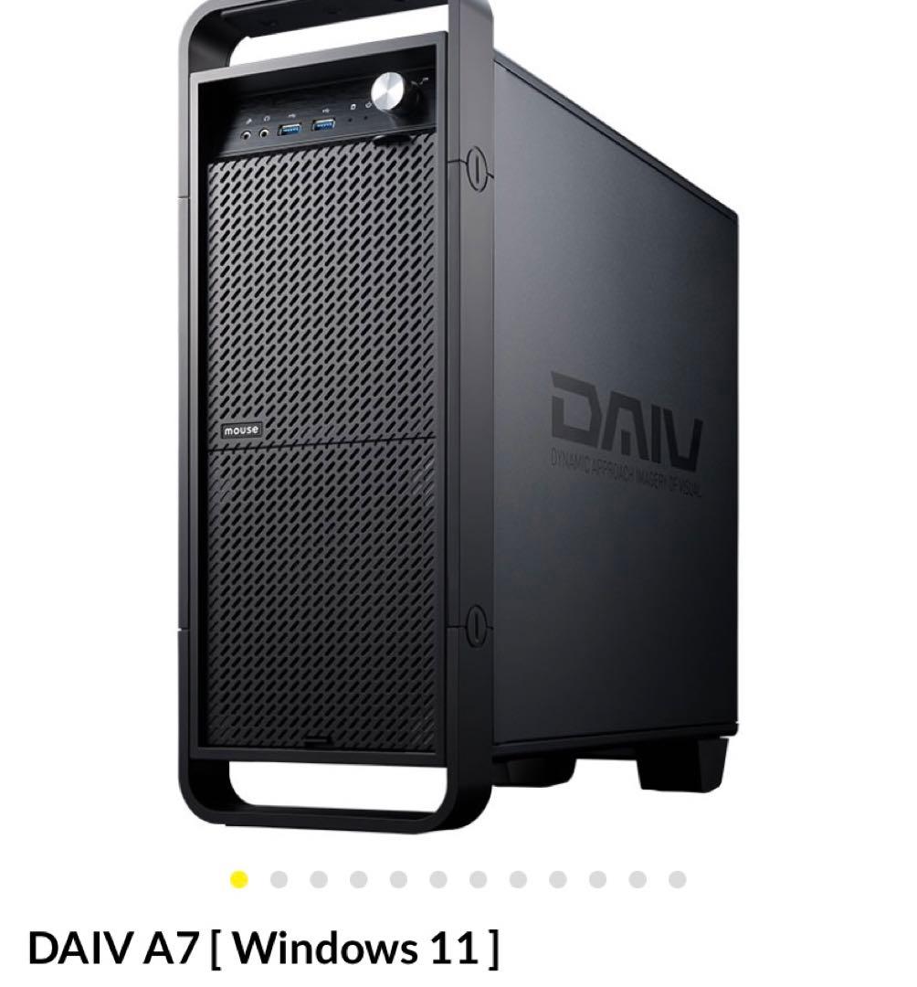 DAIV A7のデスクトップパソコンです。