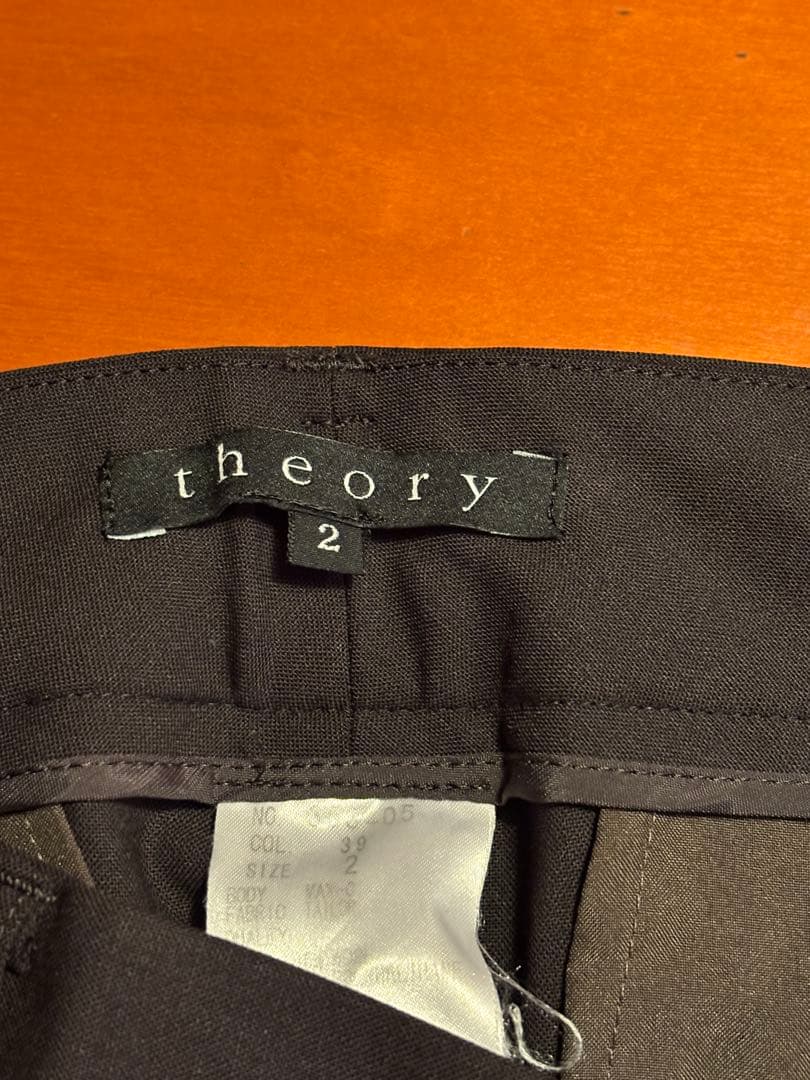 セオリー　theory ダークブラウン ビジネススーツ パンツスーツ上下