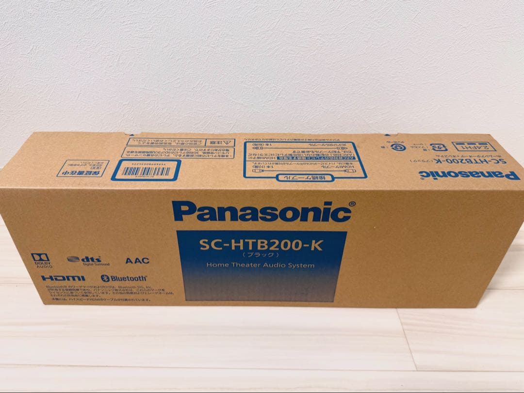 未開封品＊Panasonic＊SC-HTB200-K＊サウンドバー
