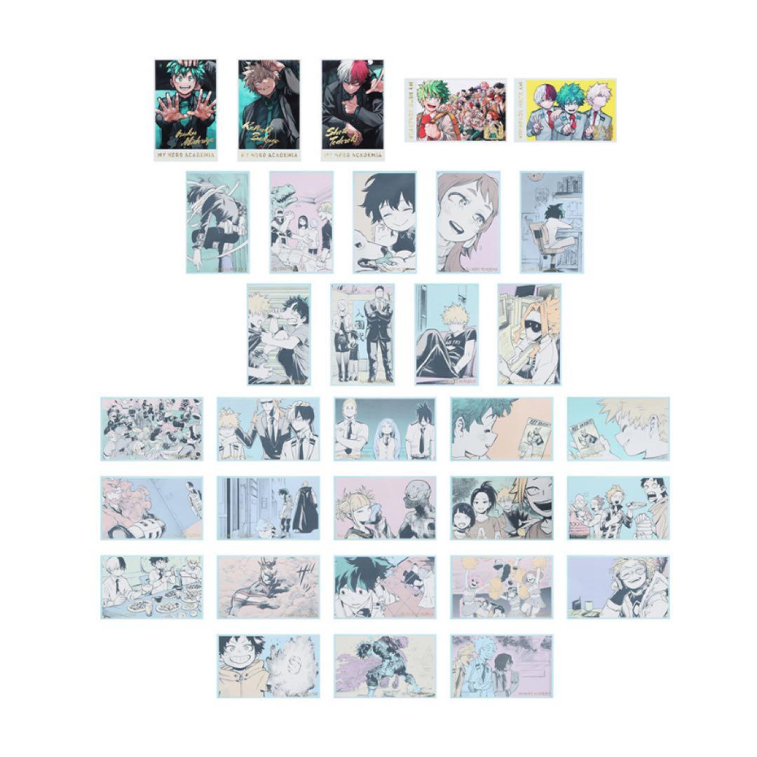 ヒロアカ 原画展 メモリアルコレクション 全種 コンプリート セット 全32枚