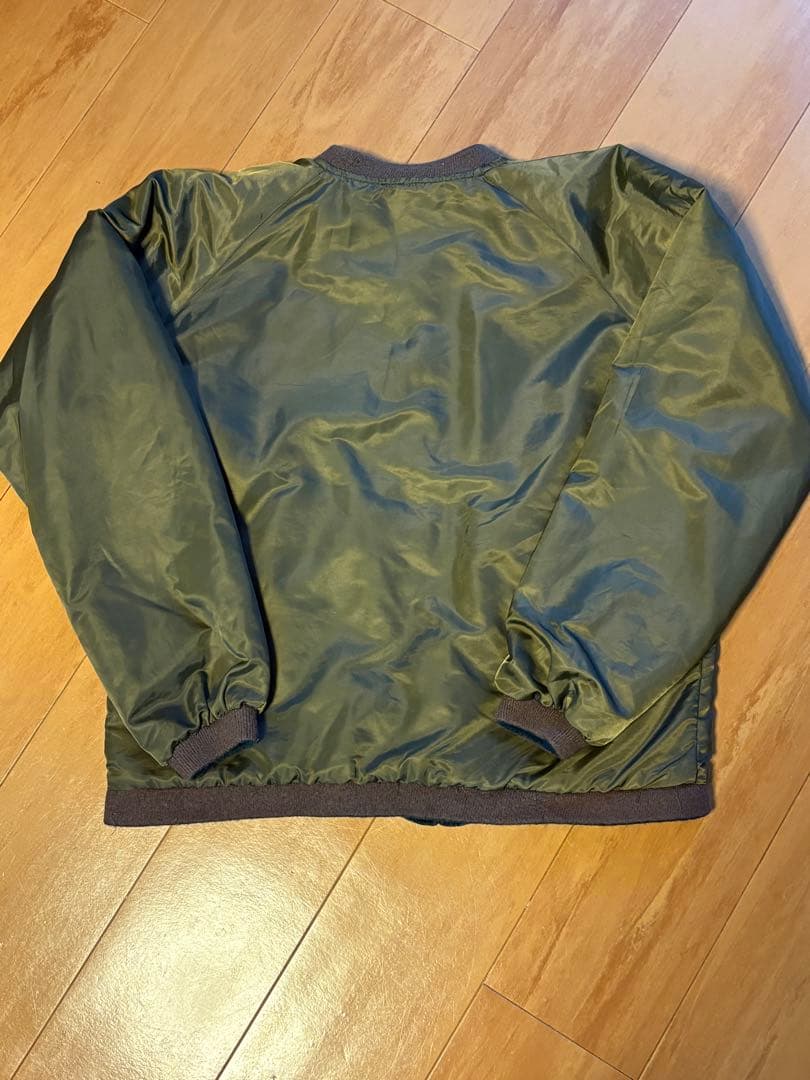 ヴィンテージリバーシブルスカジャン 別珍