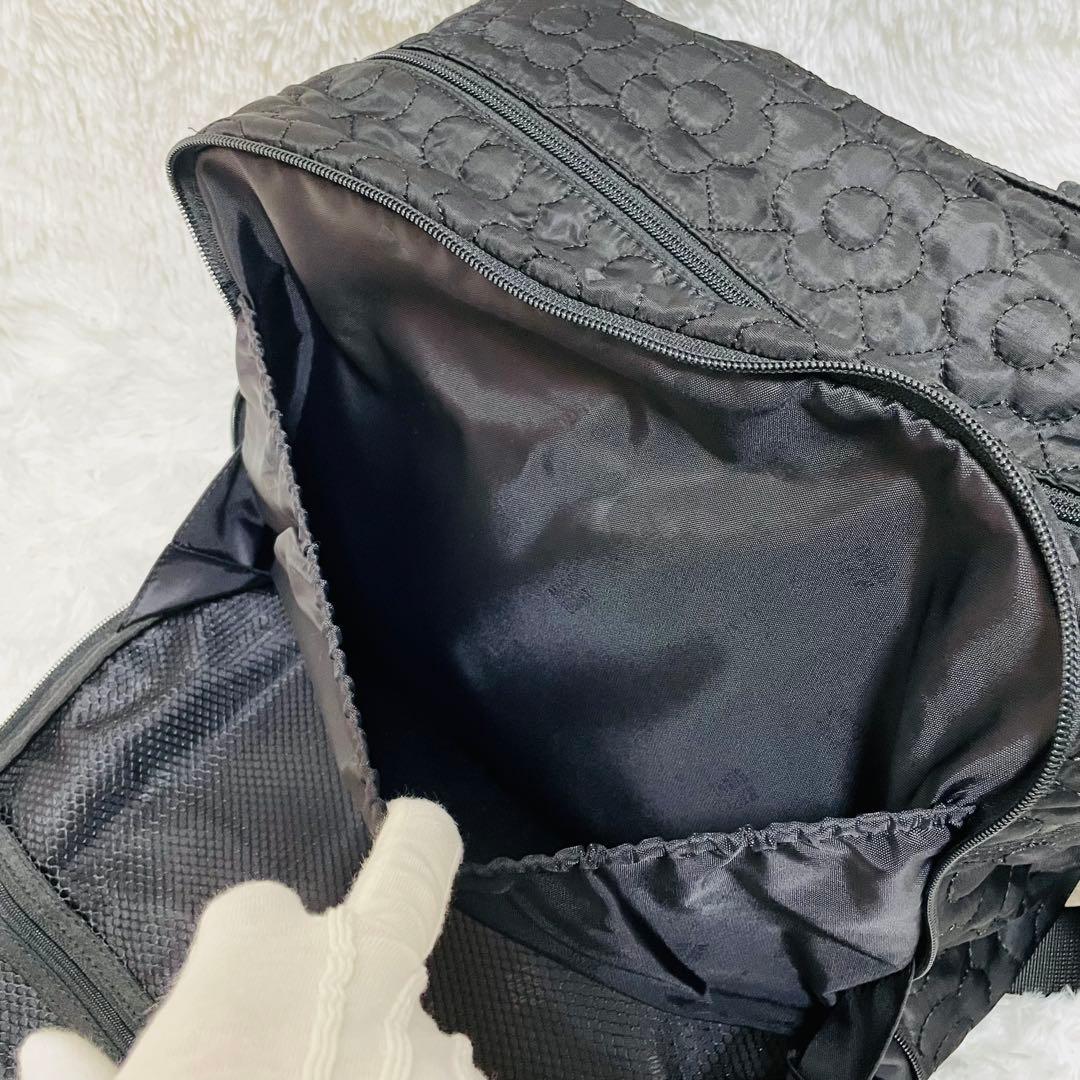 マリークワント デイジーキルトボストンバッグ　キャリーオンバッグ