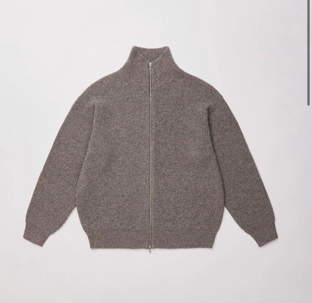 トップス ULTERIOR - WOOL COTTON RIB DS KNIT