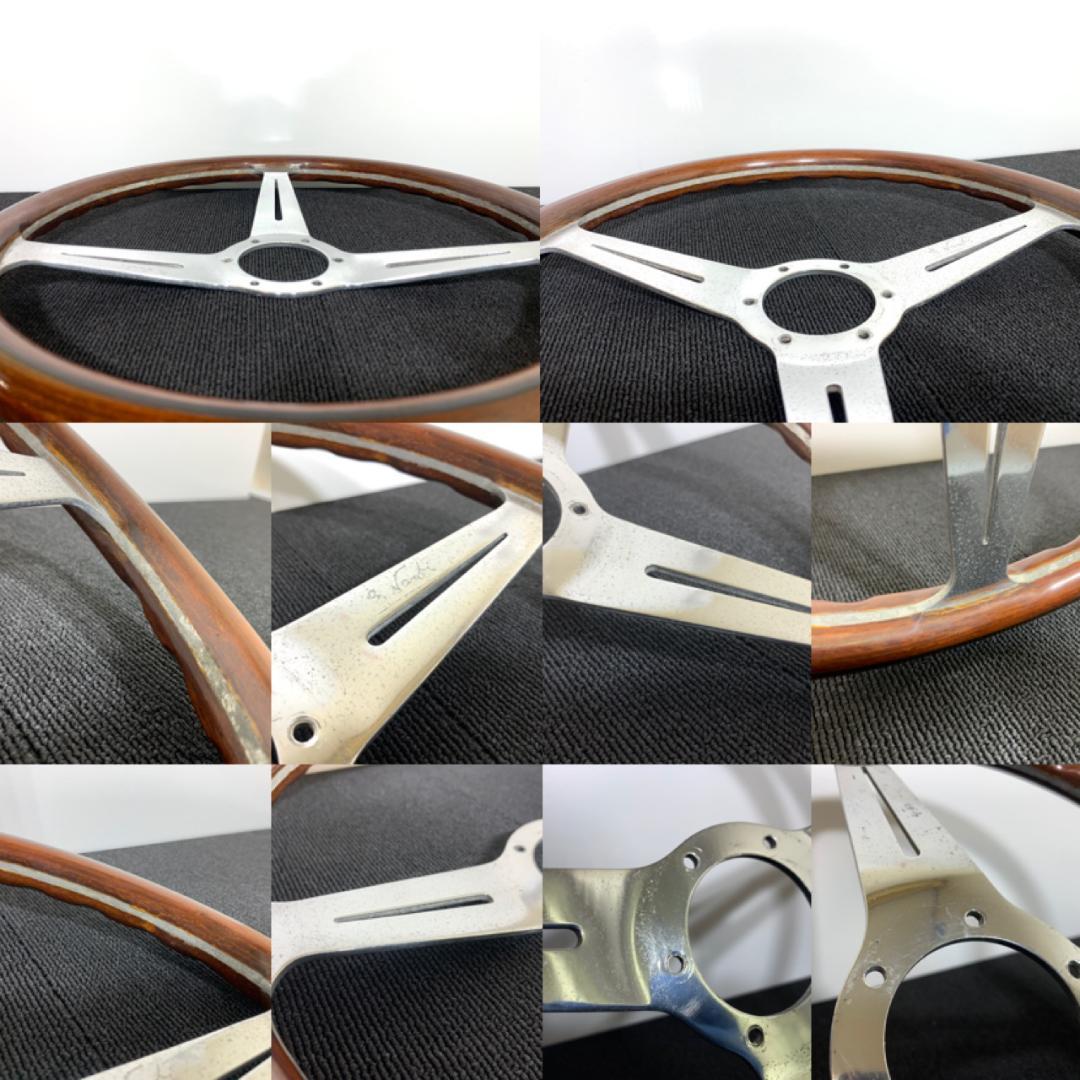 ナルディ NARDI クラシック 36.5パイ ウッドステアリング 1981年製