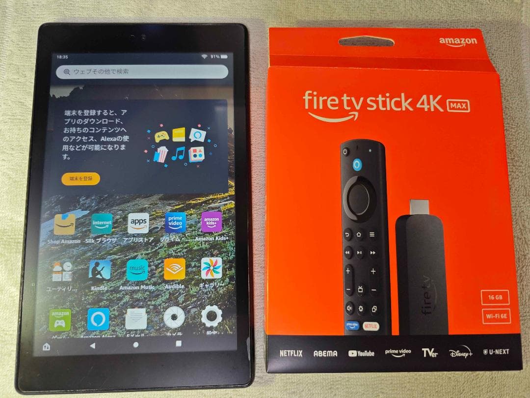 その他 Amazon Fire TV Stick 4K Max & Fire HD 8