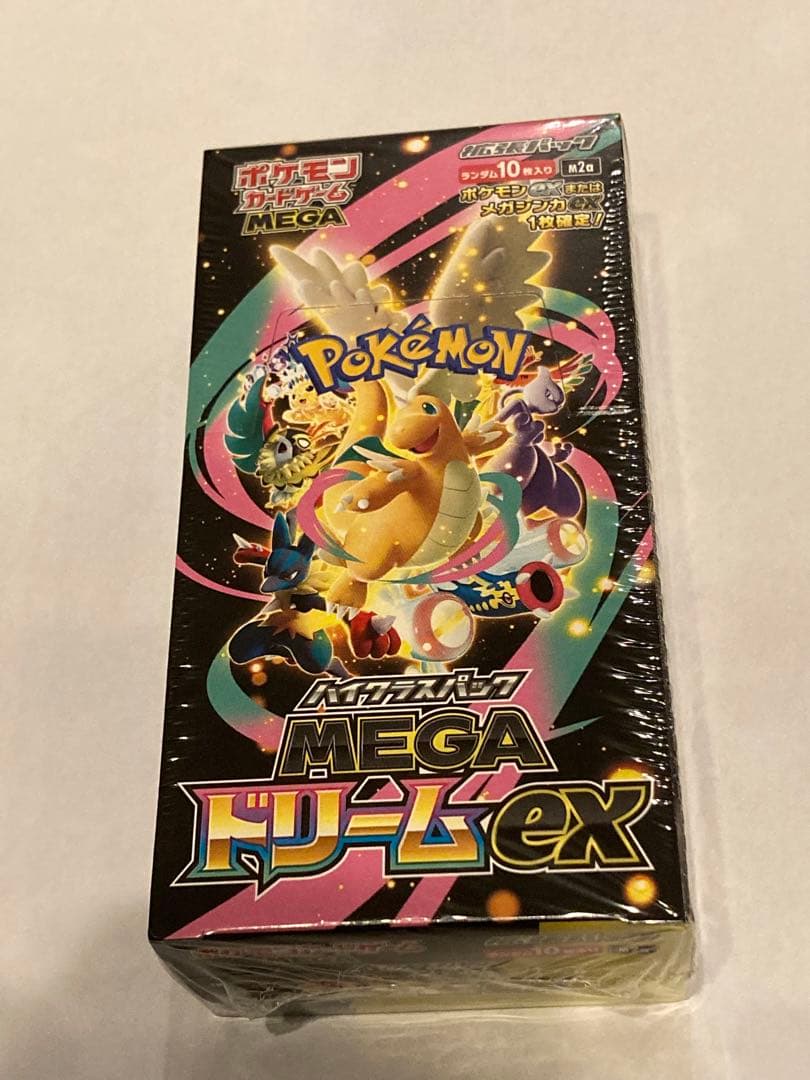 ポケモンカードゲーム MEGAドリームEX 1BOXシュリンク付き