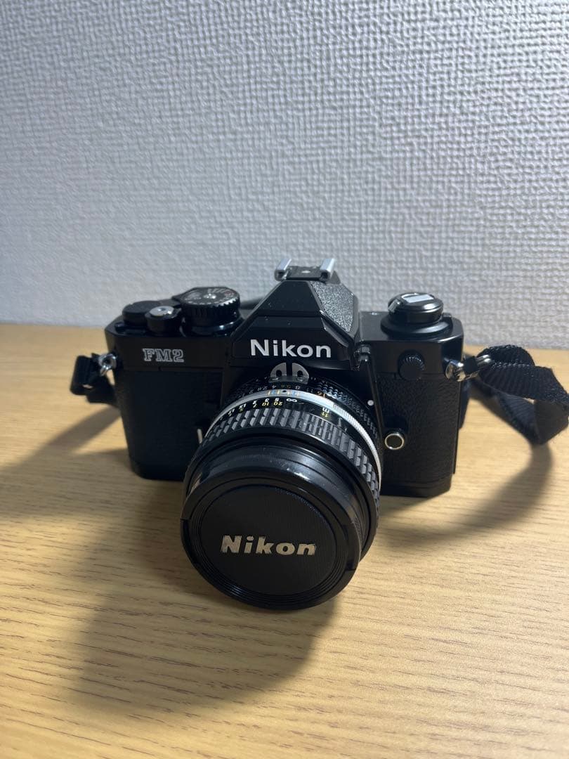 Nikon newfm2 AI nikkor 50mm f1.4s 接眼レンズ付