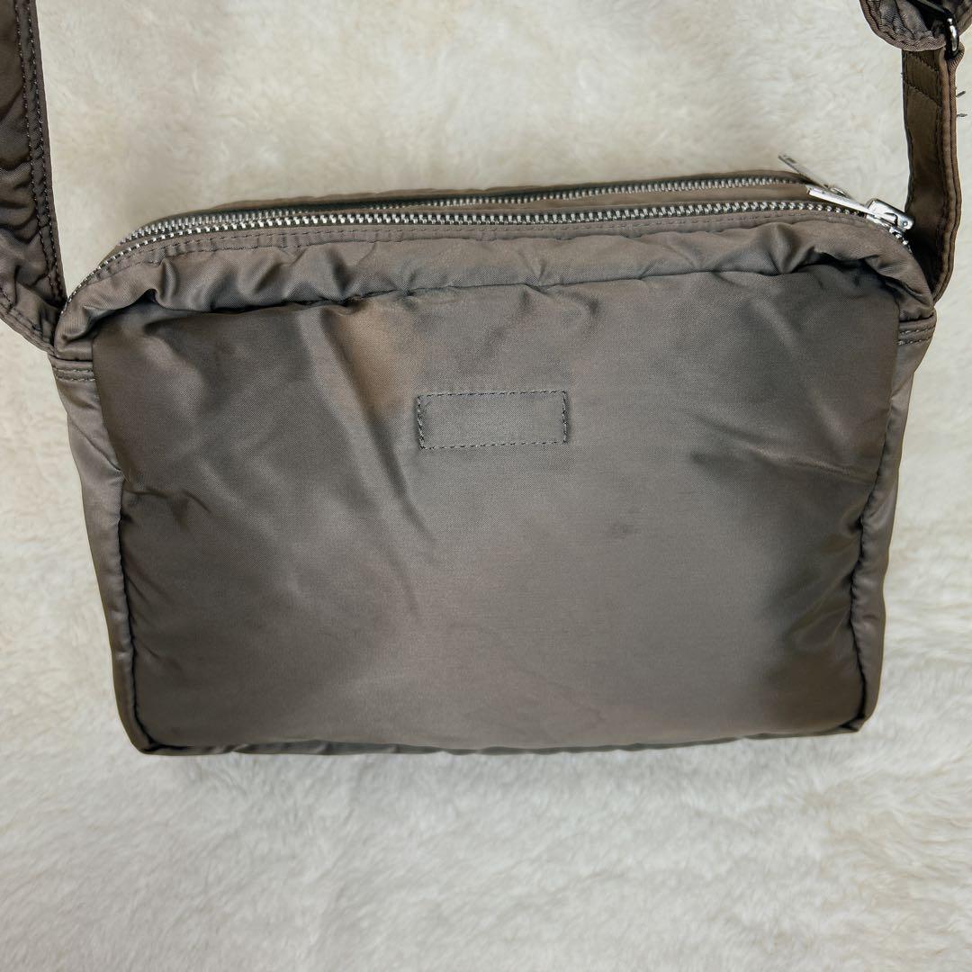 ✨現行✨ PORTER 2層式 タンカー ショルダーバッグ シルバーグレー