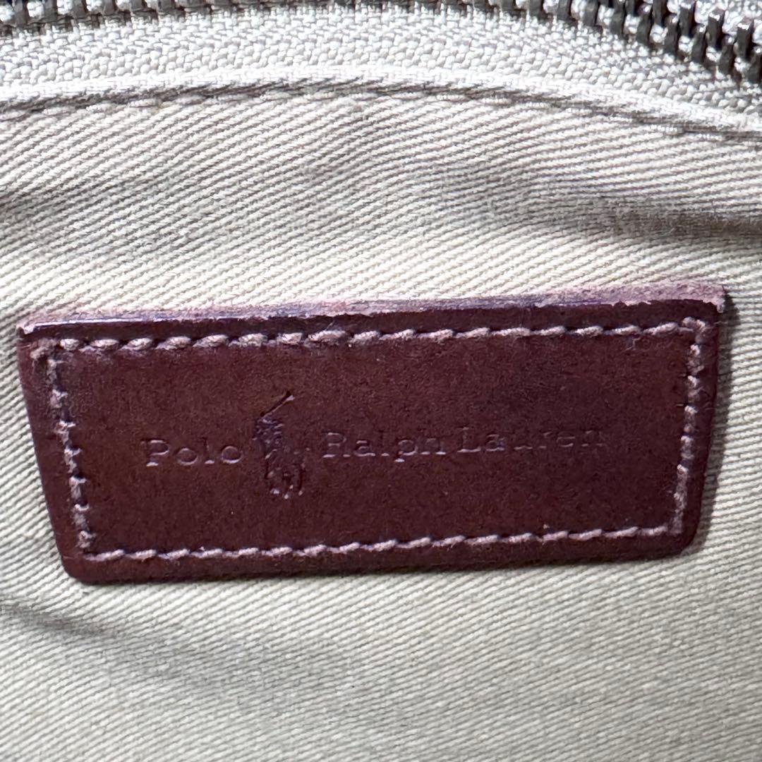 ポロラルフローレン ミニボストンバッグ ブラックウォッチ