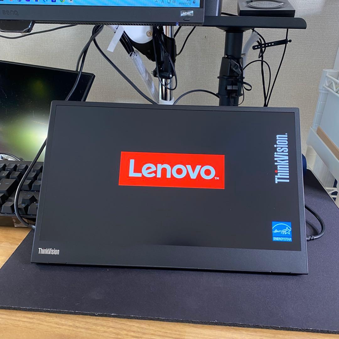 Lenovo ThinkVision M14 レノボ フラットパネルモニター