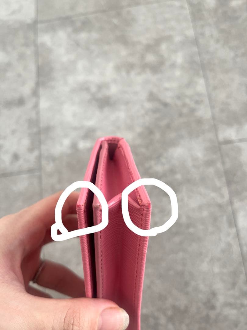 【美品】PRADA/プラダ/名刺入れ/ピンク/レディース/サフィアーノ