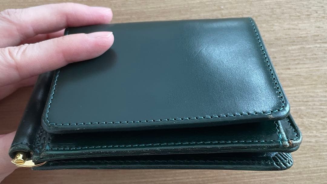 【GLEN（グレンロイヤル）】マネークリップ(小銭入れ付)