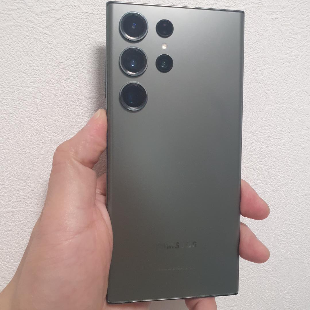 [302]Galaxy S23 ultra グリーン 256GB Simフリー