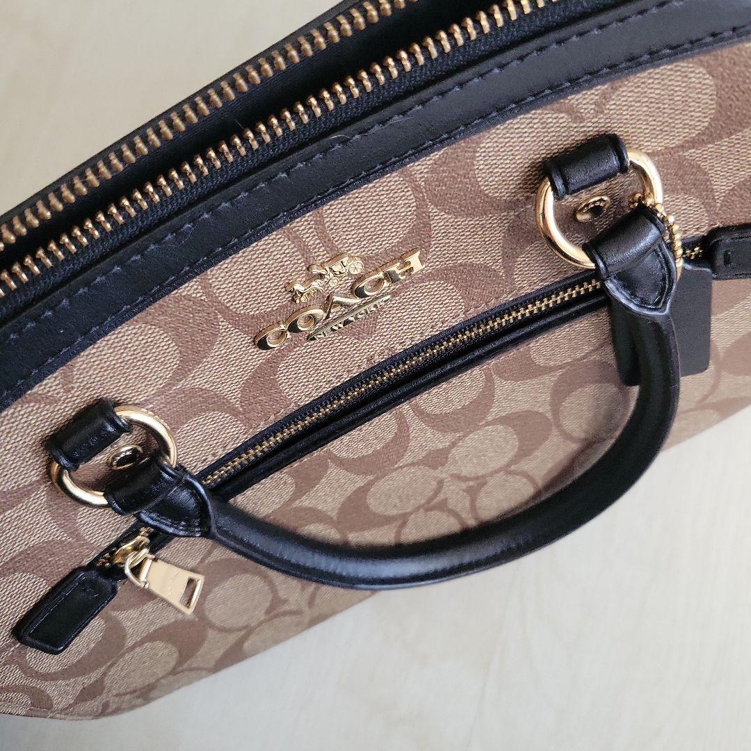 COACHショルダー　ローワンサッチェルボストンバッグ ショルダーバック