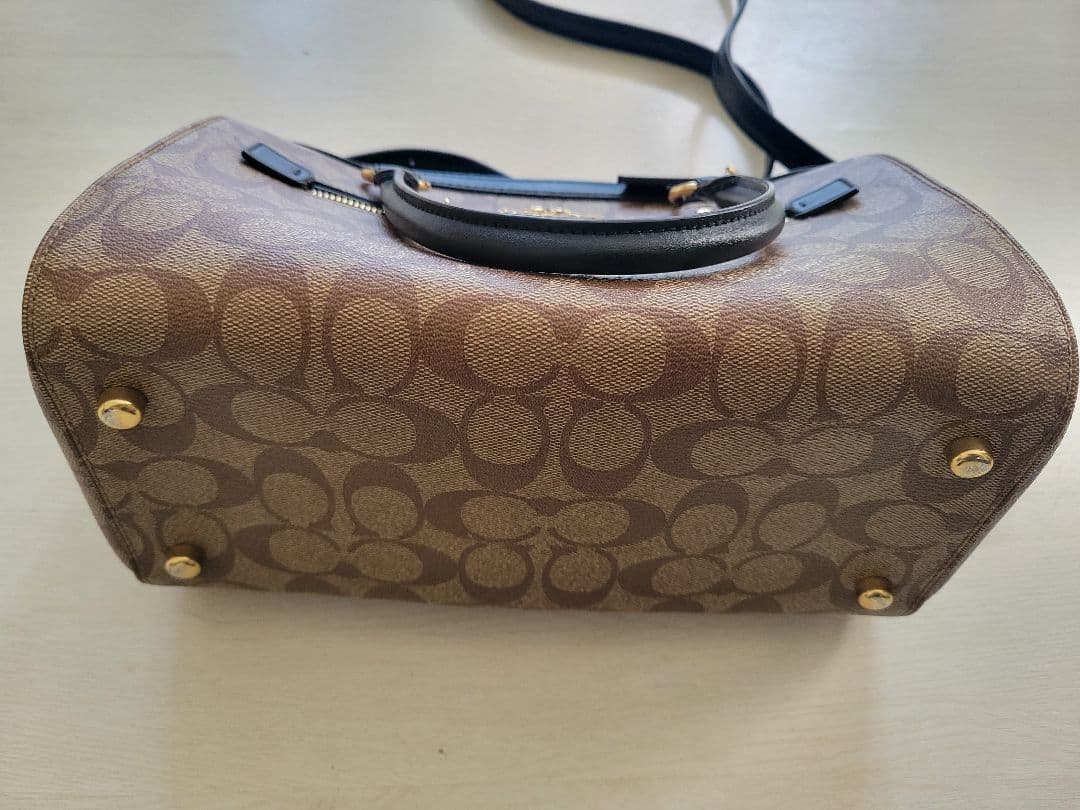 COACHショルダー　ローワンサッチェルボストンバッグ ショルダーバック