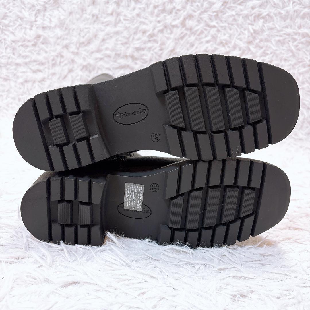 希少【未使用✨極美品】タマリス ストレッチロングブーツ 本革 23AW 24.5