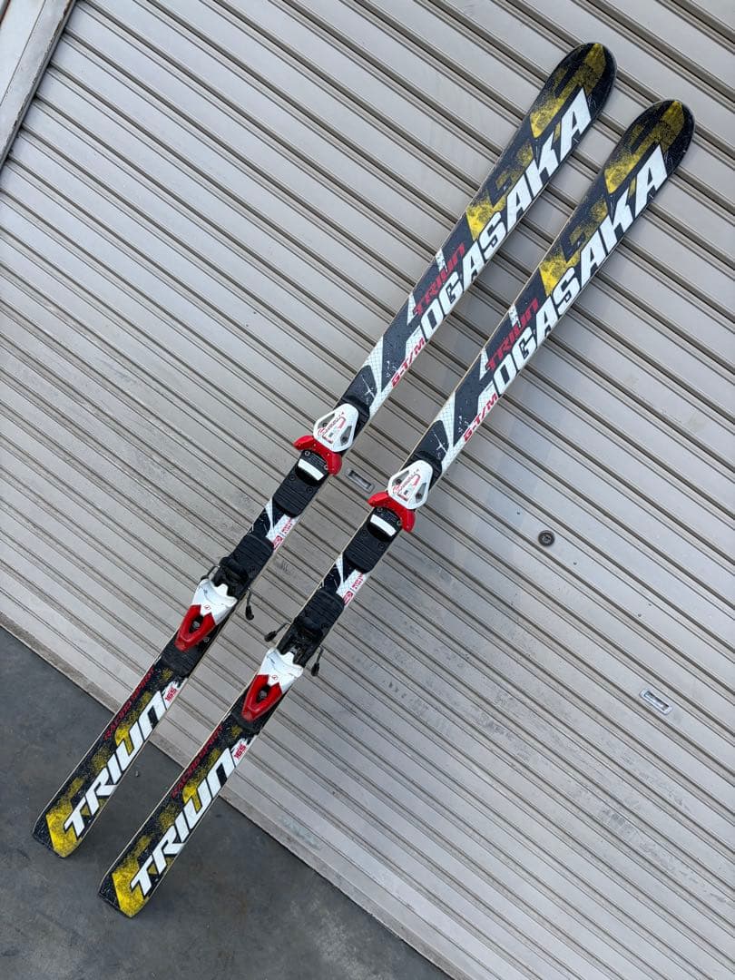 スキー板 ★ 小賀坂TRIUN G-T/M ★ 165cm ★ チロリア製金具付