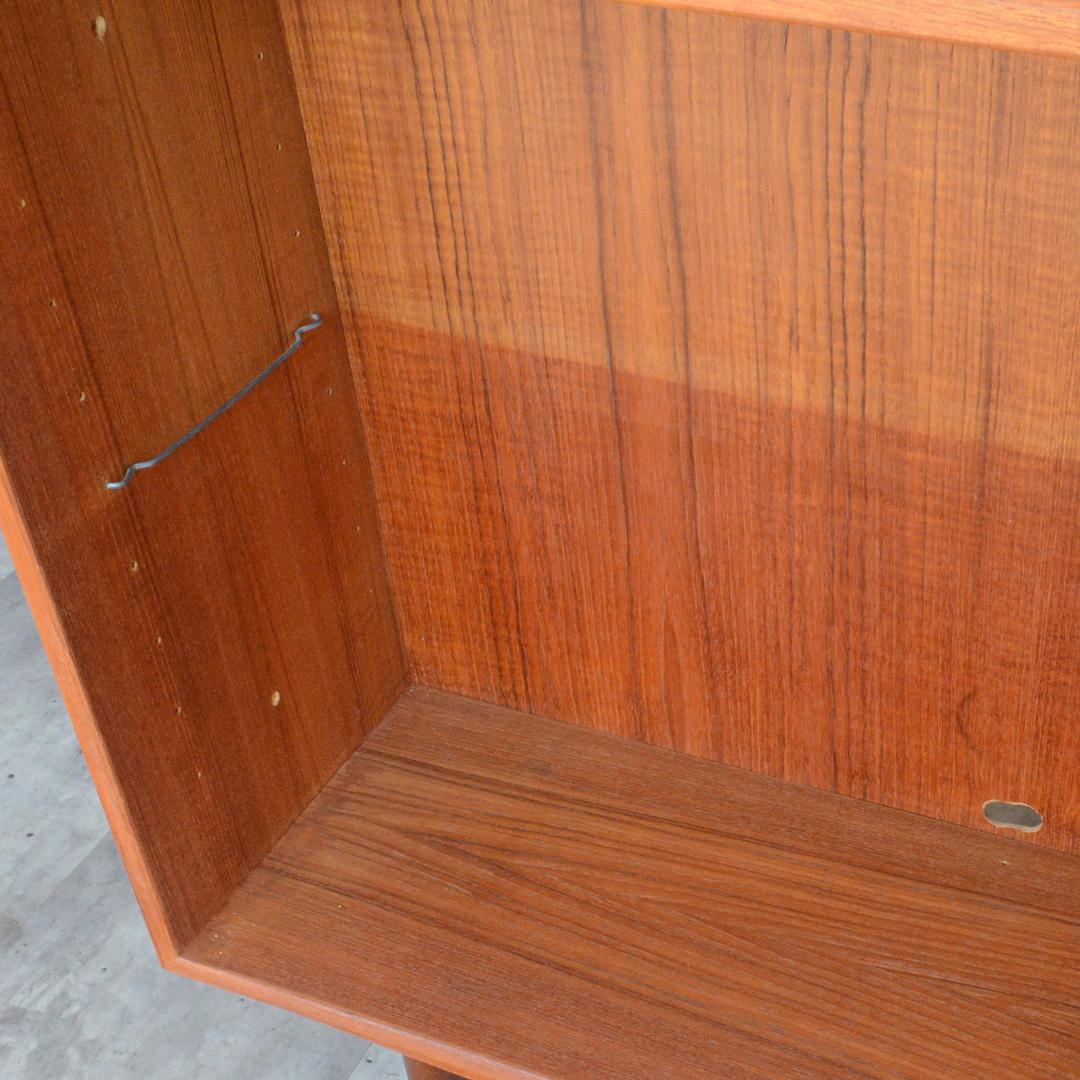 デンマーク 北欧ヴィンテージ チーク ブックシェルフ 飾り棚 オープンシェルフ