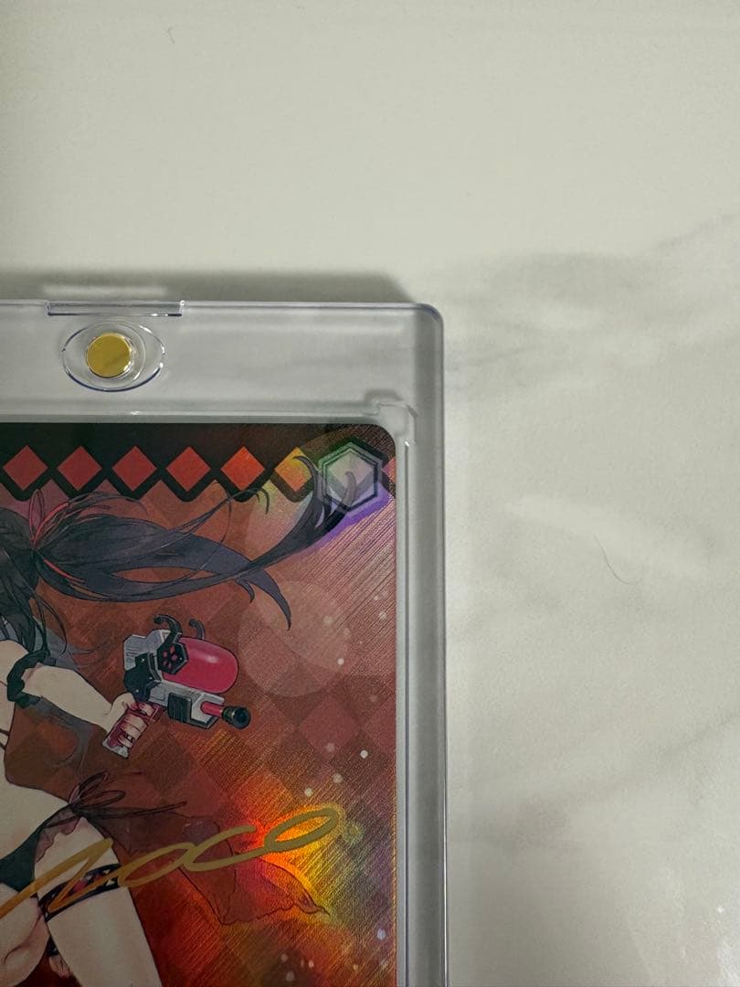 ヴァイスシュヴァルツ　富士見ファンタジア SP 戦争ごっこ　狂三　サイン