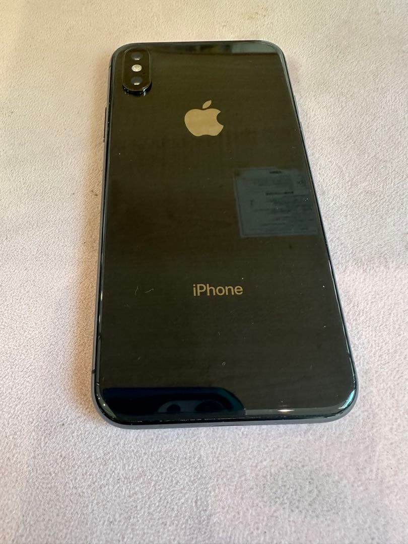 iPhone X スペースグレイ 64GB 初期化済み