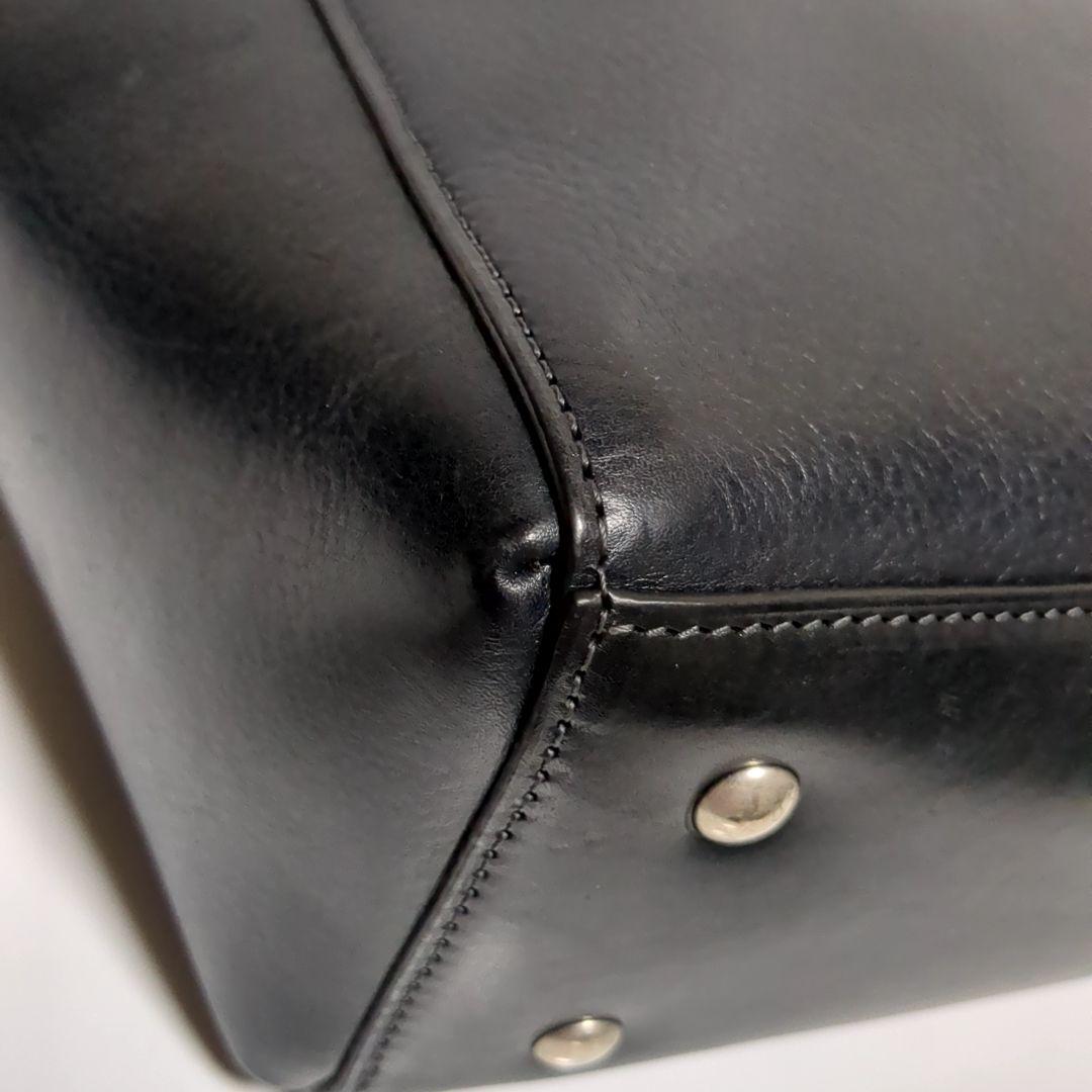 ✨美品✨ダニエル&ボブ OTELLO トートバッグ ブラック レザー ロゴ