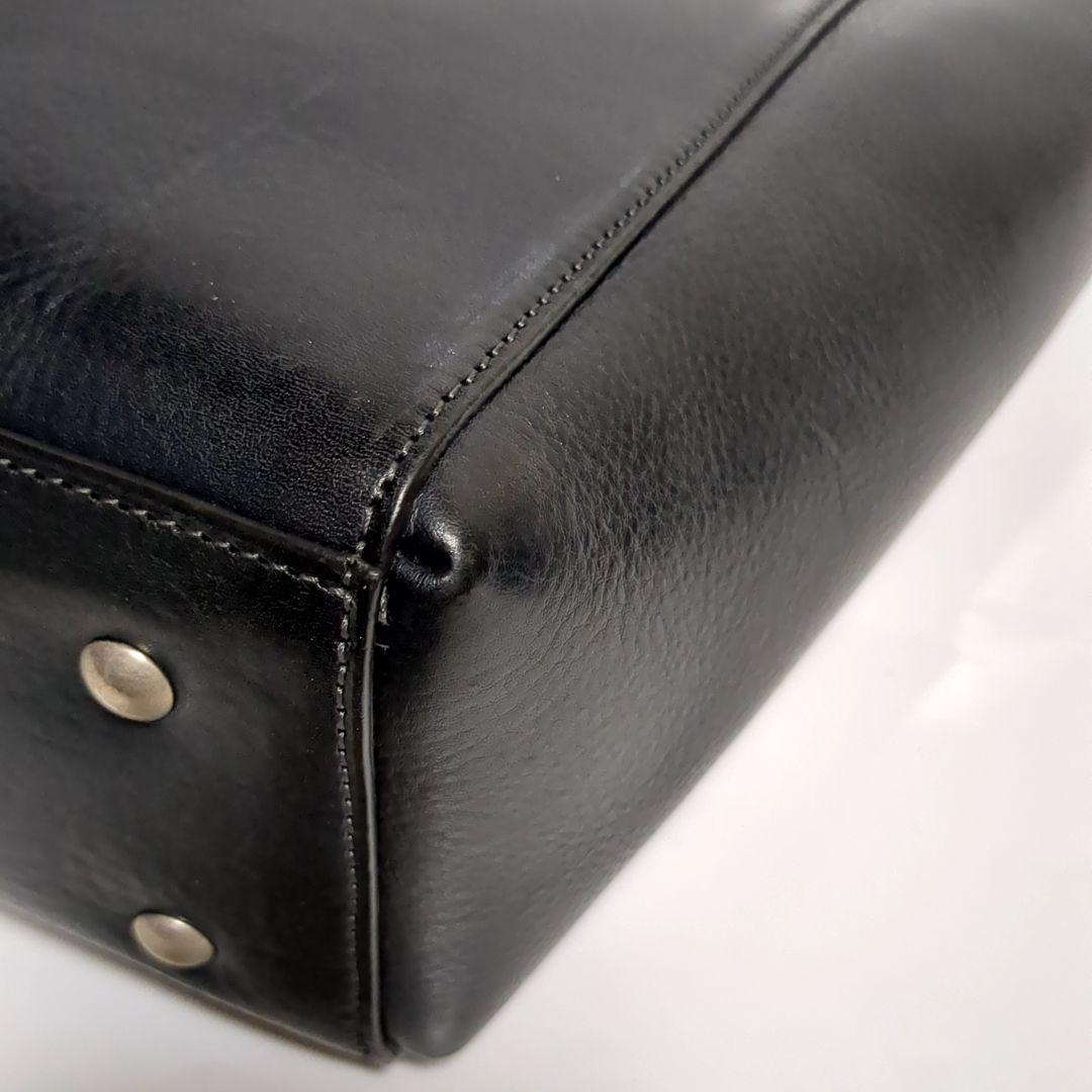 ✨美品✨ダニエル&ボブ OTELLO トートバッグ ブラック レザー ロゴ