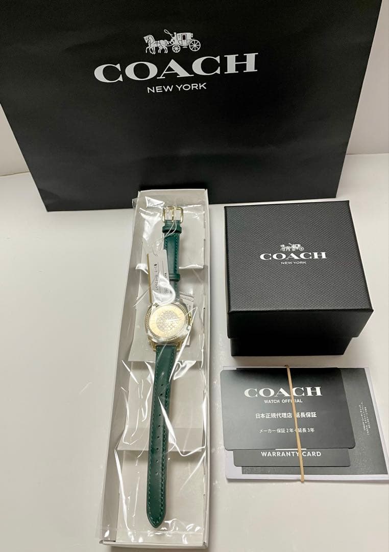 [新品]COACH 時計 ボーイフレンド 付属品一式おまけあり