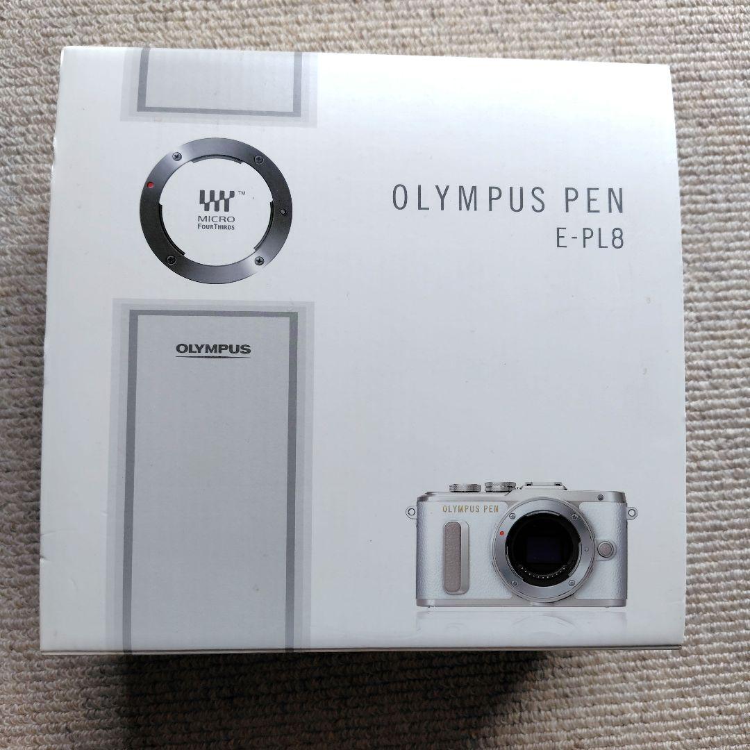 【美品！】OLYMPUS PEN E-PL8 ダブルズーム　ショット数322