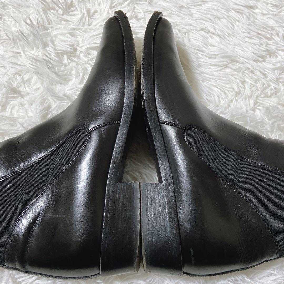 良品⭐️ SARTORE サルトル　サイドゴア　ブーツ　レザー　袋付　37 1/2